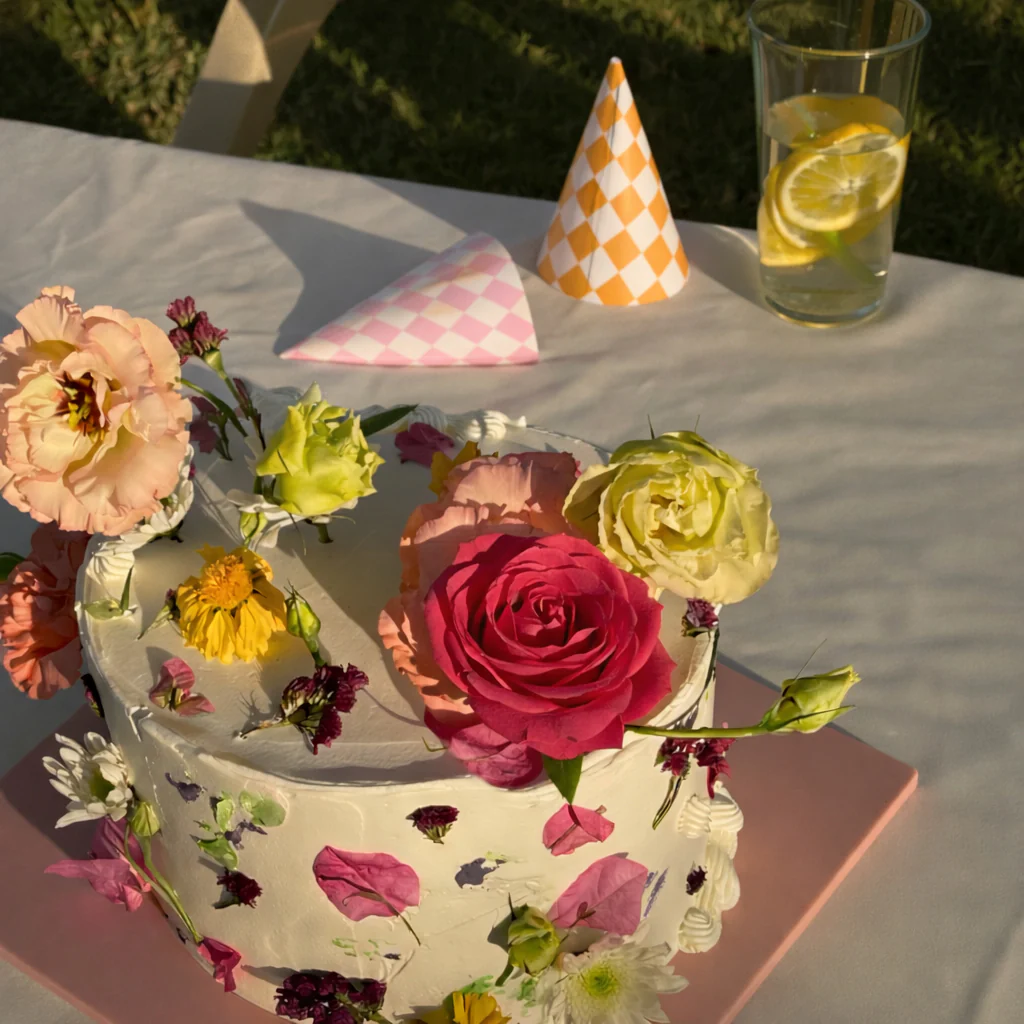 Feliz Cumple - Ramo de flores y kit de cumpleaños - Image 5