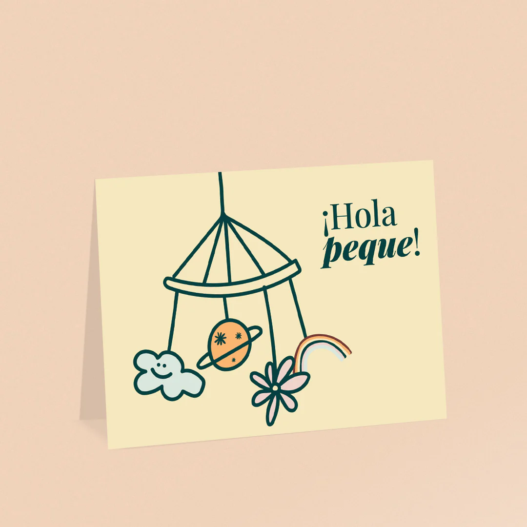 Hola Peque - Tarjeta